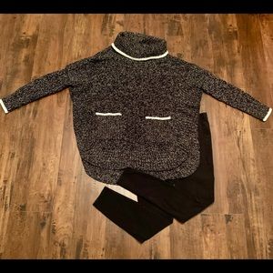 Boutique cowl neck tunic! Worn once. Size small